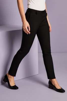 Pantalon femme Slim jambe, Select, Noir