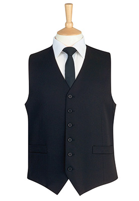 Gamma Mens Waistcoat Black