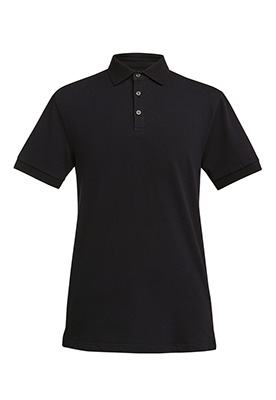 Hampton Premium Cotton Polo Black Hampton Premium Cotton Polo Black