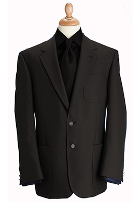 Henley Blazer Black Henley Blazer Black