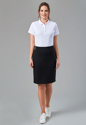 Leona Jersey Stretch Skirt Black Leona Jersey Stretch Skirt Black