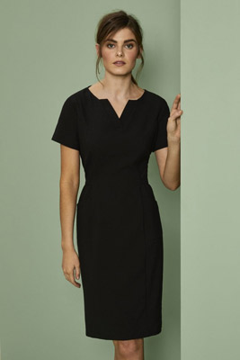 Linen Dress, Black