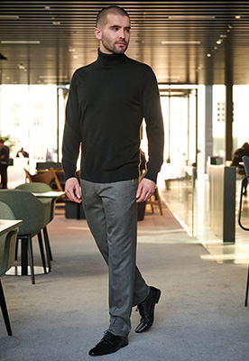 Pantalon Oliver Tailored Fit gris Pantalon Oliver Tailored Fit gris