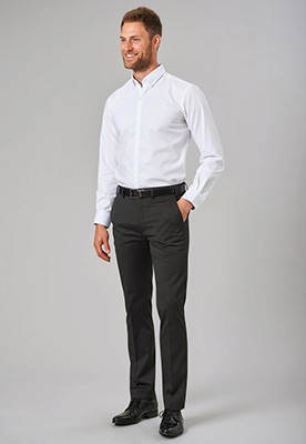 Pegasus Slim Fit Trouser Char P/Dot