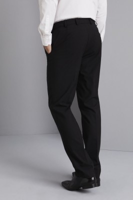 Qualitas Men's Modern Fit Flat Front Pants (Short)