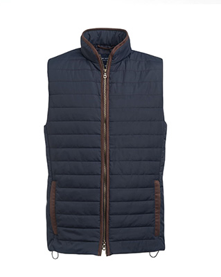 Tampa Quilted Gilet Navy
