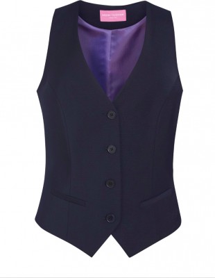 Scapoli Ladies Waistcoat Navy