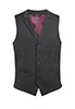 Proteus Men's Waistcoat Char P/Dot