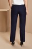 Ladies Contemporary Straight Leg Pants (Regular), Navy