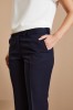 Pantalon à jambe droite contemporaine pour femme (long), bleu marine16