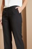 Pantalon à jambe droite contemporaine pour femme (long), anthracite20