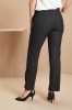 Ladies Contemporary Straight Leg Pants (Regular), Charcoal