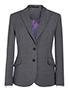 Novara Tailored Fit Jacket Light Grey