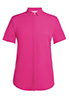 Womens Venezia crepe de chine Blouse Fuchsia