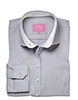 Mirabel Stretch Oxford Shirt Grey