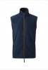 Artisan fleece gilet Navy/Brown