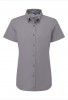 Women’s Supreme Oxford short sleeve shirt Steel Grey