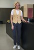 Beatrice Waistcoat Sand