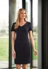 Corinthia V-neck Dress Navy