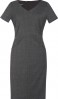 Diamante Dress Gray Check