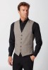Emilio Check Waistcoat Grey check