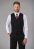 Gamma Mens Waistcoat Black