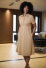 Gemini Shirt Dress Sand