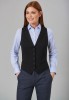 Larissa Ladies Waistcoat Black