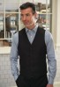 Mercury Mens Waistcoat Black