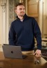 Oakland 1/4 Zip Sweatshirt Navy