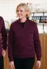 Stamford 1/4 Zip Sweatshirt Burgundy