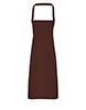 100 Cotton apron - organic certified Brown