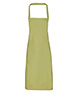 100 Cotton apron - organic certified Lime