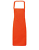 100 Cotton apron - organic certified Orange