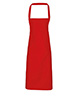 100 Cotton apron - organic certified Red