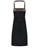 Espresso bib apron BlackBrown