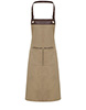 Espresso bib apron KhakiBrown