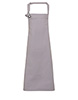 Calibre heavy cotton canvas bib apron Silver