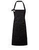 Calibre heavy cotton canvas pocket apron Black