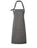 Calibre heavy cotton canvas pocket apron Dark Grey