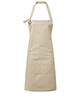 Calibre heavy cotton canvas pocket apron Natural
