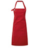 Calibre heavy cotton canvas pocket apron Red