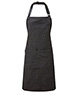 Annex Oxford bib apron Black