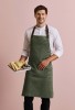 Annex Oxford bib apron Moss