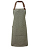 Annex Oxford bib apron Moss