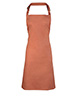 Colours bib apron Chestnut