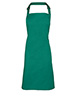 Colours bib apron Emerald