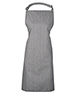 Colours bib apron Grey Denim