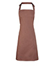 Colours bib apron Mocha