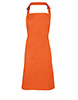 Colours bib apron Orange